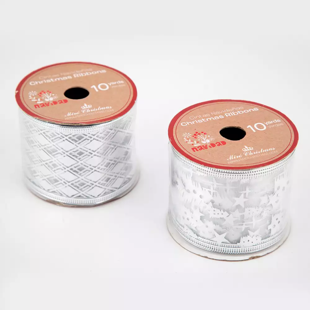 Cinta Nav 6Cmx10Yds Plateado-Blanco 831-Xmfe46-220