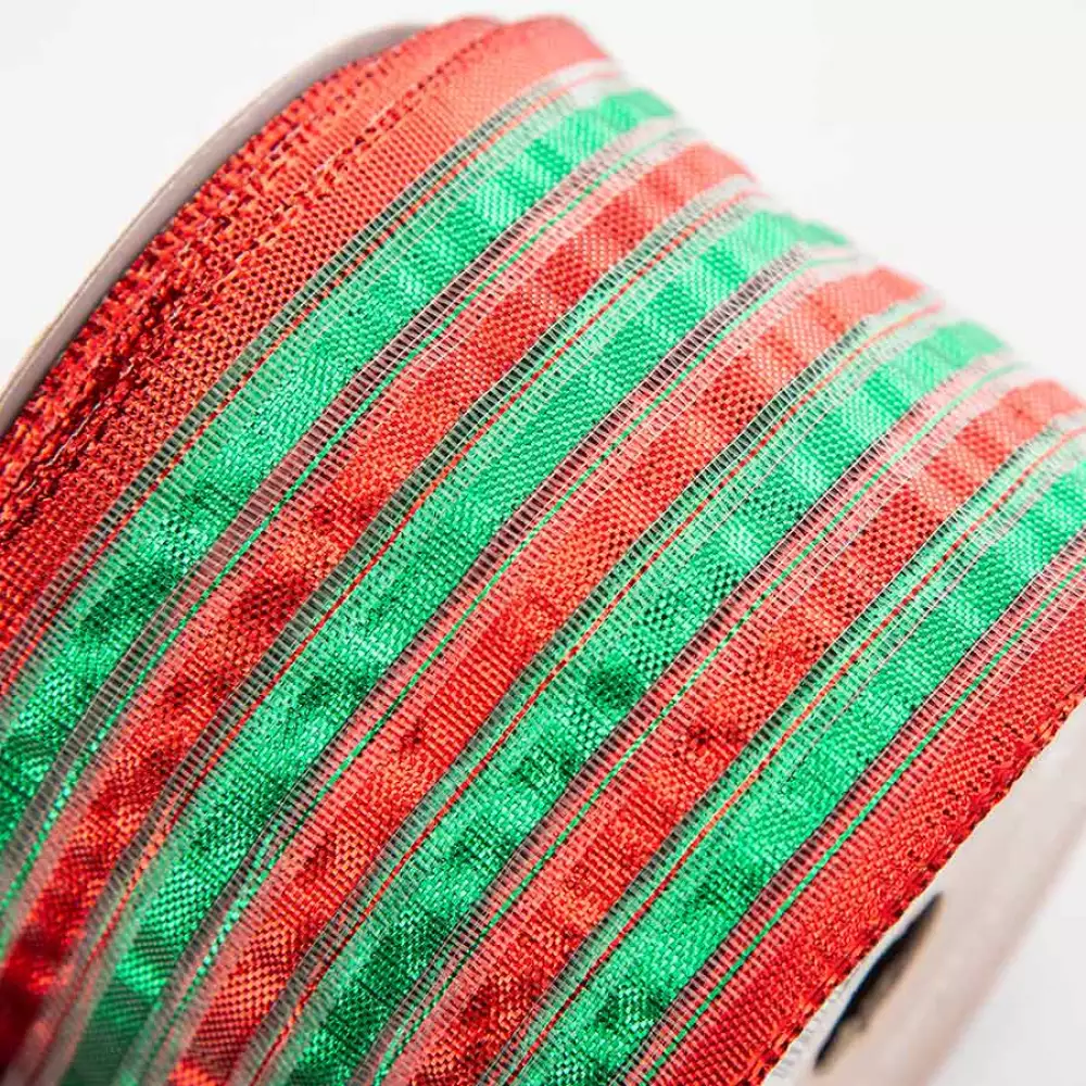 Cinta Nav Rojo-Verde Surtido 6Cmx10Yds Miro 831-Xm