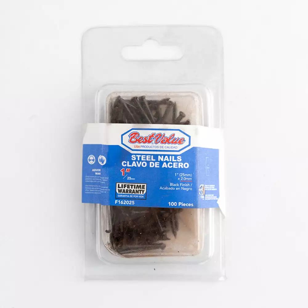 Clavo Best Value F162025 De Acero 2.0Mmx25Mm 100 Piezas