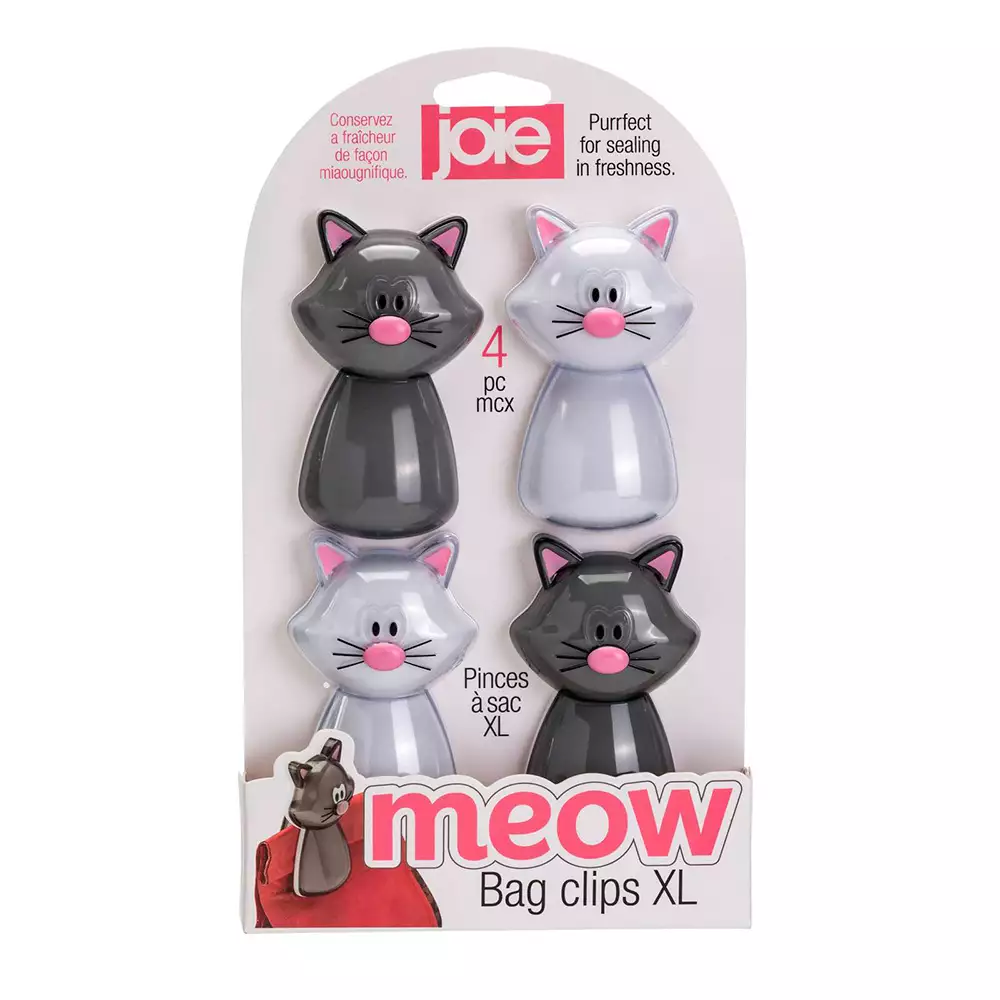 Clips Joie 26Cm Gris 4 Pz Abs 12438