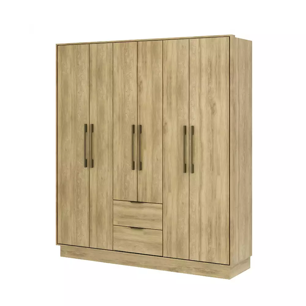 Closet Bertolini 162X182X45Cm Cafe 100% Mdp 113819360
