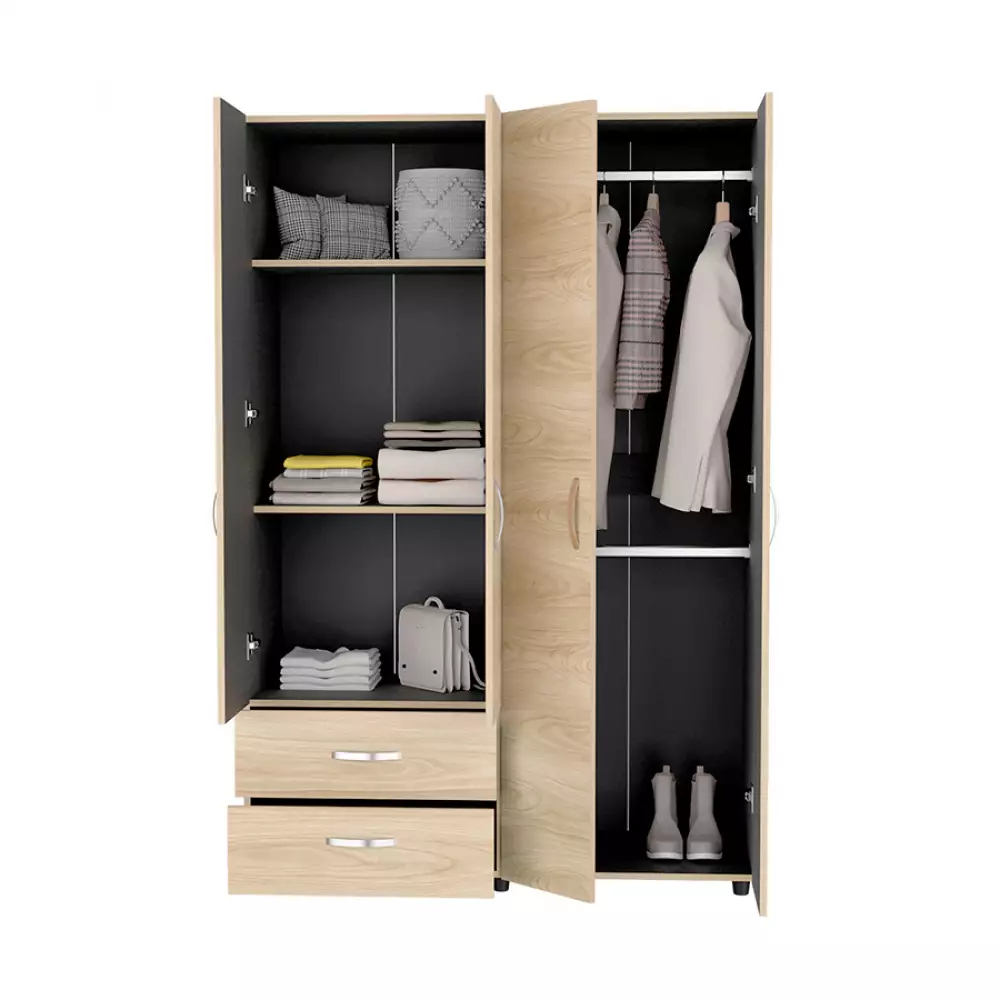 Closet Rta Design Ankora 4 Puertas 120X180X47Cm Madera Mdp Cfw