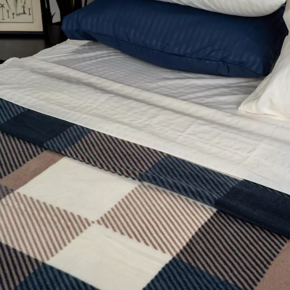 Cobija Dani Fenissa   Queen  Beige  100% Microfibr