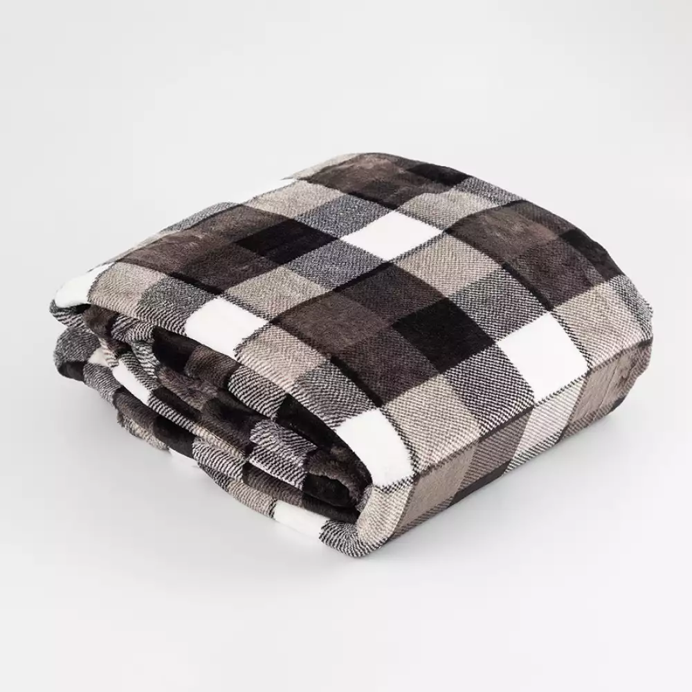 Cobija Dani Fenissa Queen Negro 100% Microfibr