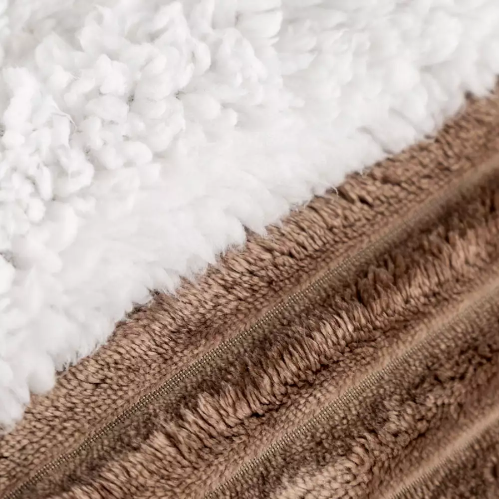 Cobija Expressions Fur Doble 200X160Cm Taupe Poliester Tbs-Str-Sh