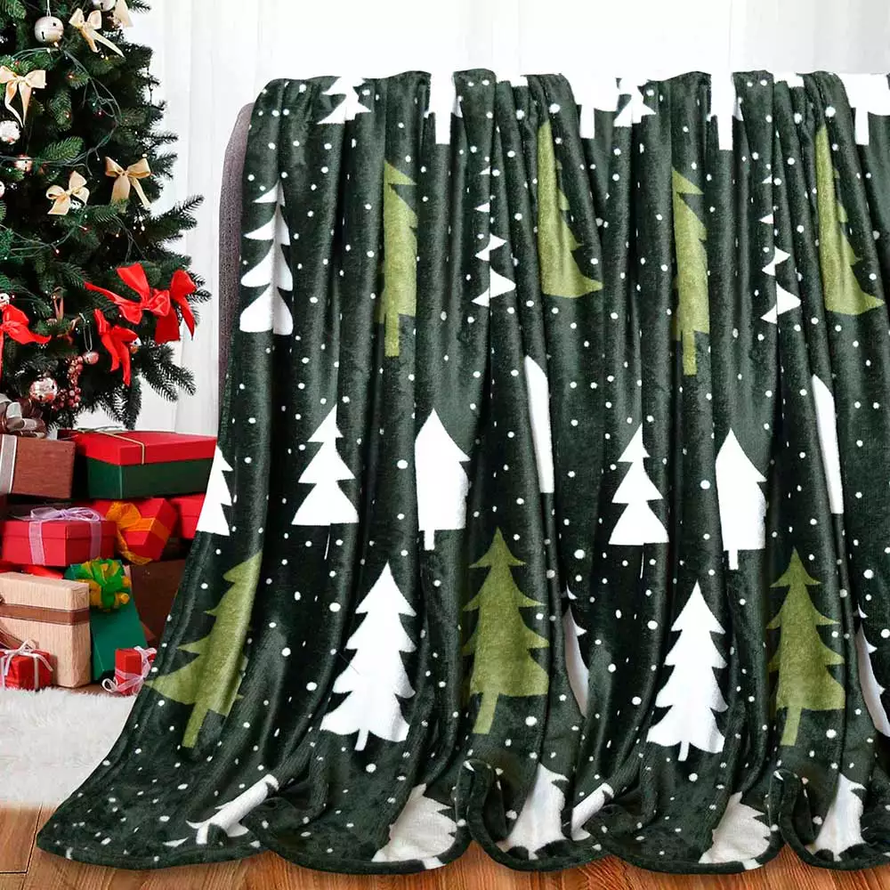 Cobija Viajera Kamuchy Flannel Sherpa Copos 130X150Cm Rojo Blanco