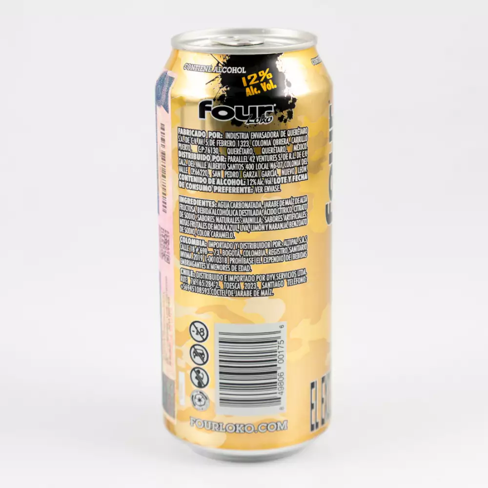 Coctel Four Loko Gold 473 Ml 1756