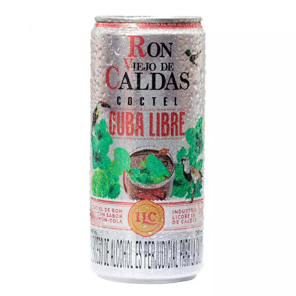 Coctel Viejo De Caldas Cuba Libre 295 Ml Limon 6490