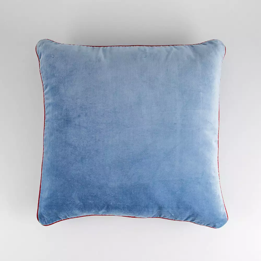 Cojin Expressions 45x45 cm Algodón Azul