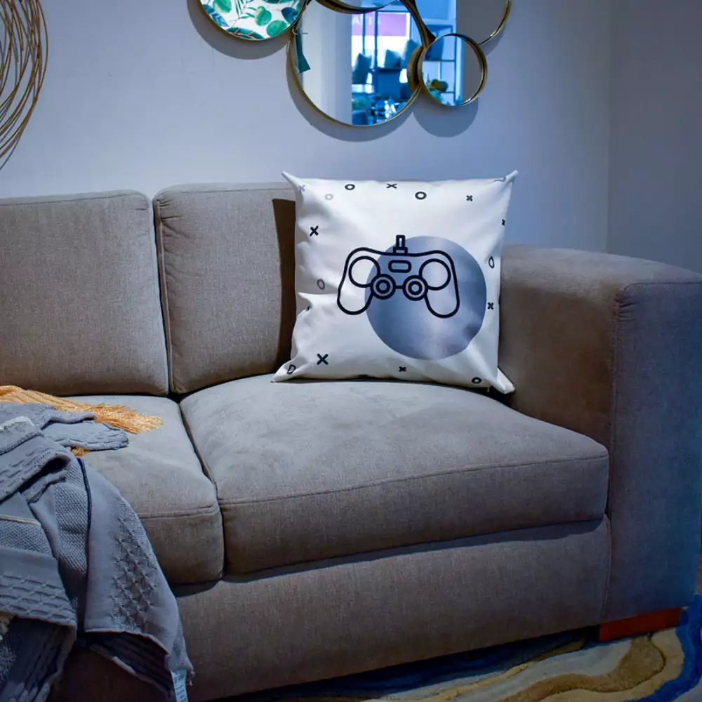 Cojin Expressions Digital 45X45Cm Blanco Poliester Control