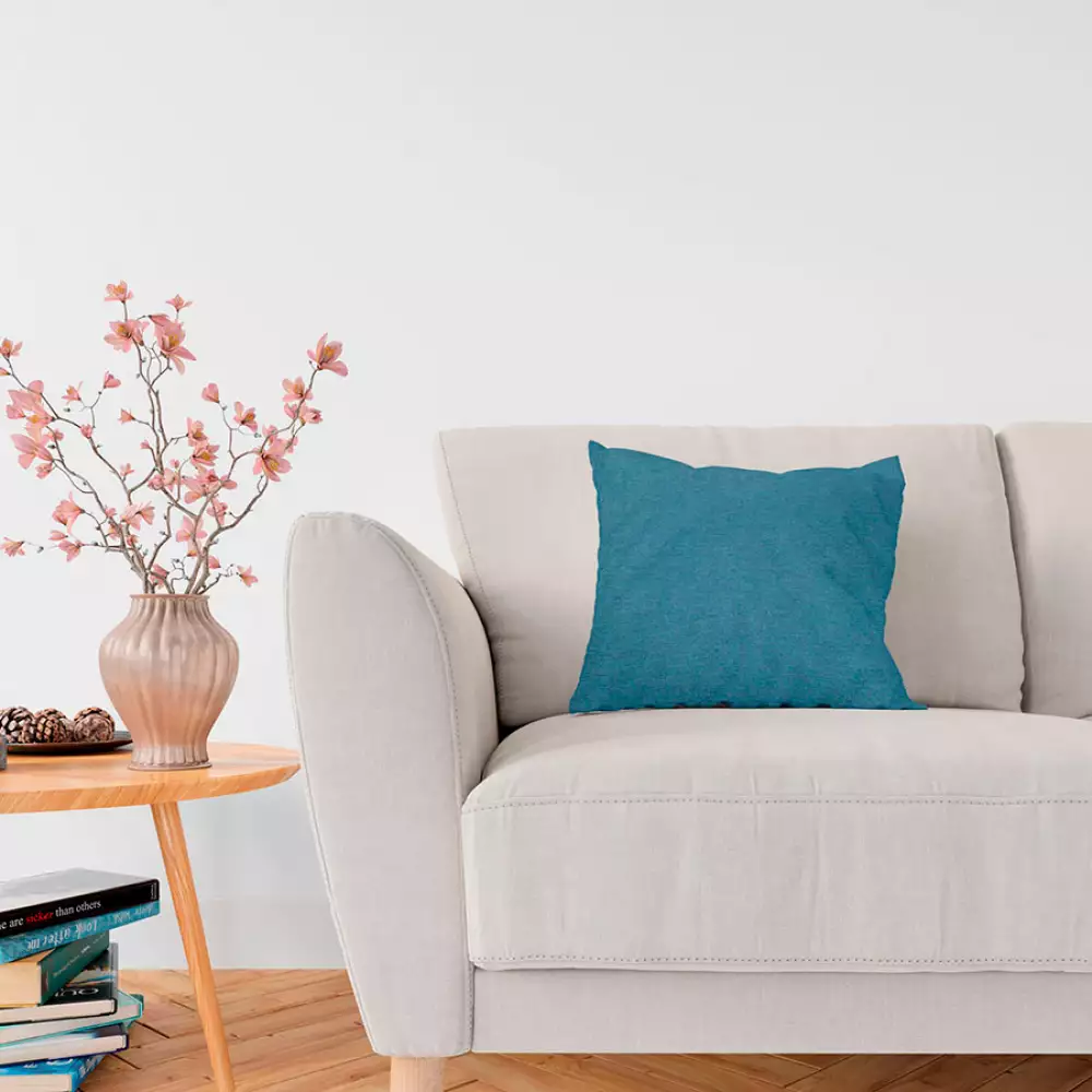 Cojin Unoxuno Portugal 45X45Cm Zafiro Poliester