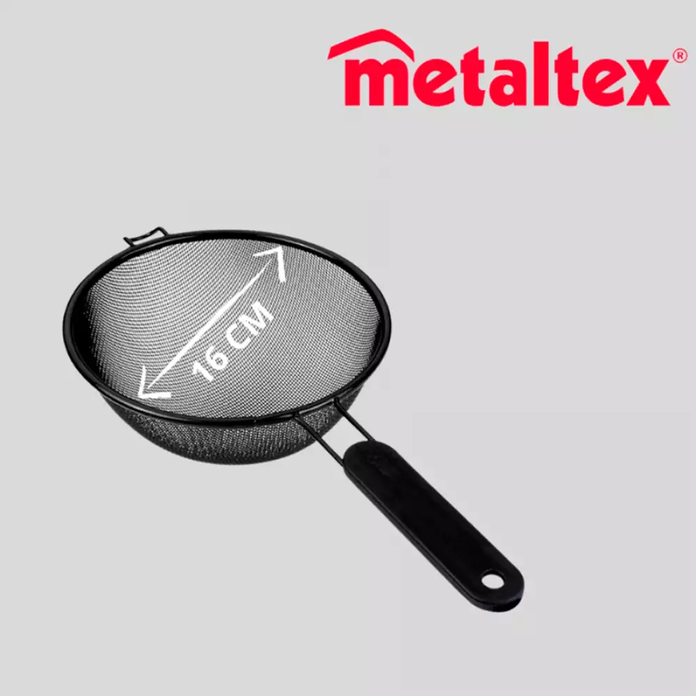 Colador 16Cm Aluminio Antiadherente Metaltex