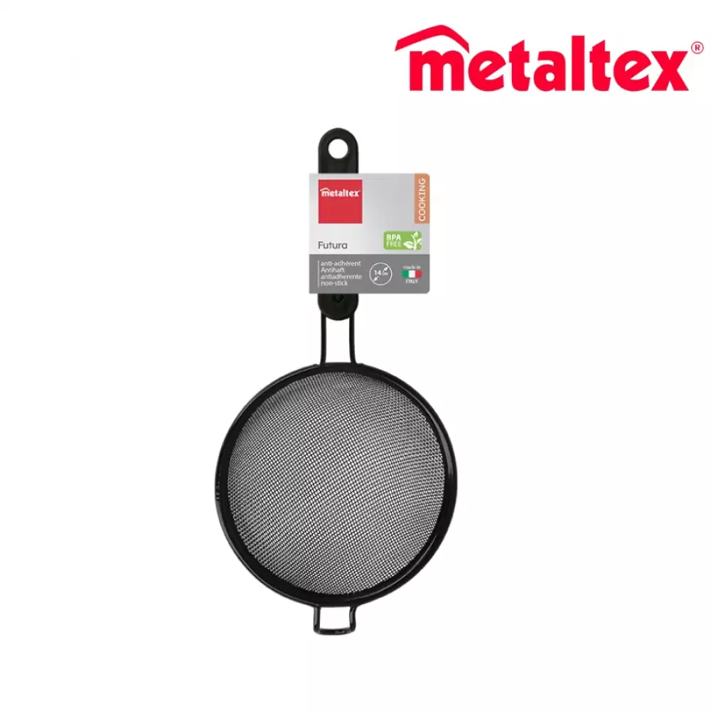 Colador Metaltex 14 Cm Na Aluminio Antiadherente 112514