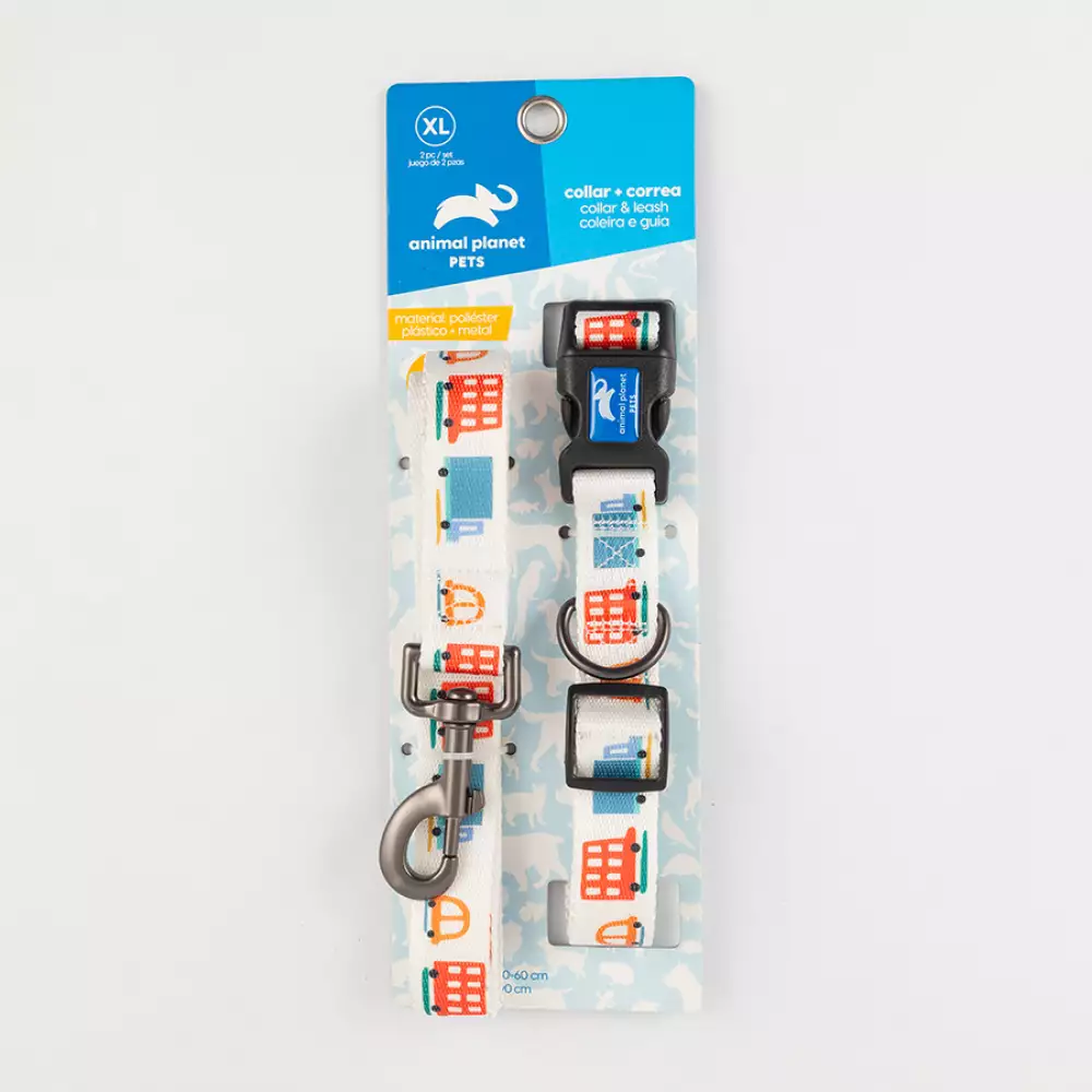Collar + Correa Animal Planet Surtido Xl 1X20-24 -13