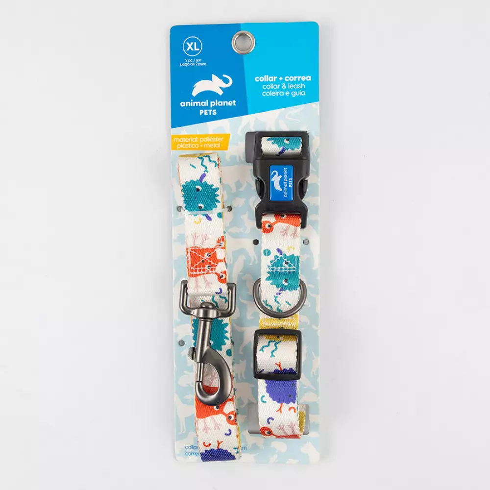 Collar + Correa Animal Planet Surtido Xl 1X20-24 -39