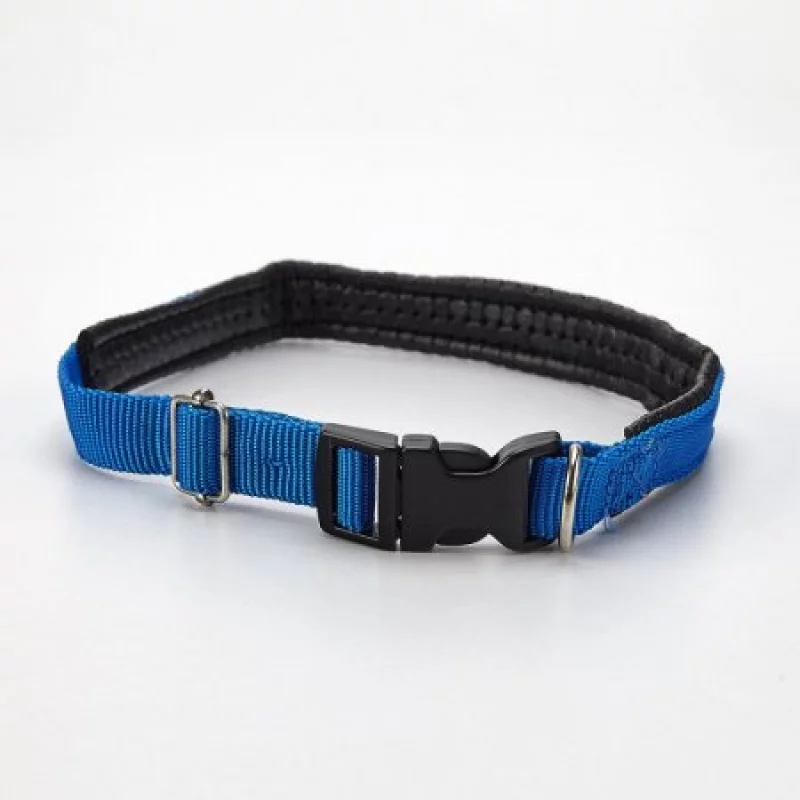 Collar Perro Clark 40889 M 15Mm Azul Rey