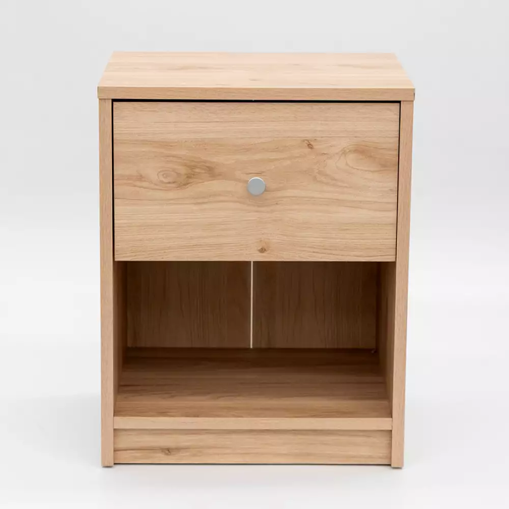 Comoda + Mesa Noche Tvilum 35X60X11Cm Roble Aglomerado 70332Hl