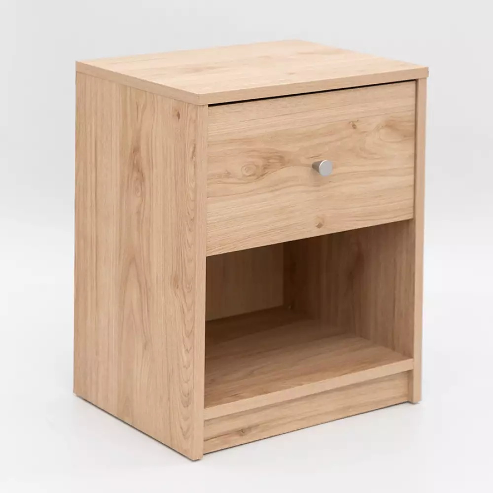 Comoda + Mesa Noche Tvilum 35X60X11Cm Roble Aglomerado 70332Hl