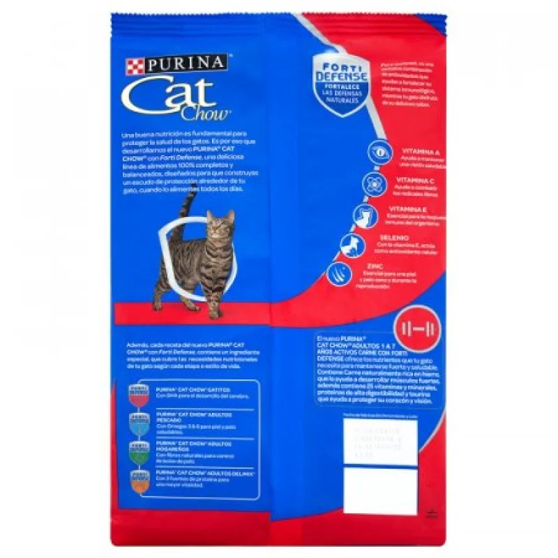 Concentrado Gato Cat Chow 1.5 Kg Carne Adulto