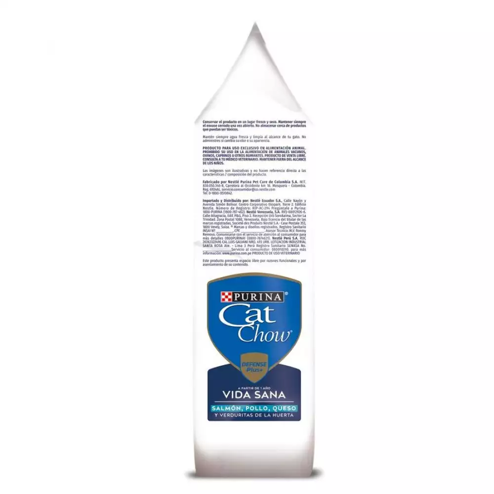 Concentrado Gato Cat Chow 12124449 1.3 Kg Salmon Adulto