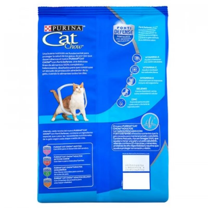 Concentrado Gato Cat Chow 1536 1.5 Kg Pescado