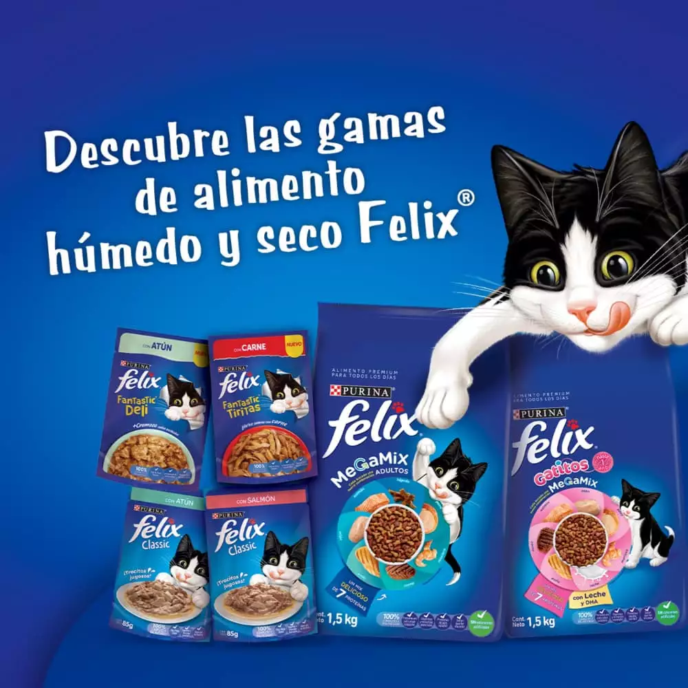 Concentrado Gato Felix 1.5 Kg Triple Delicious 12465289