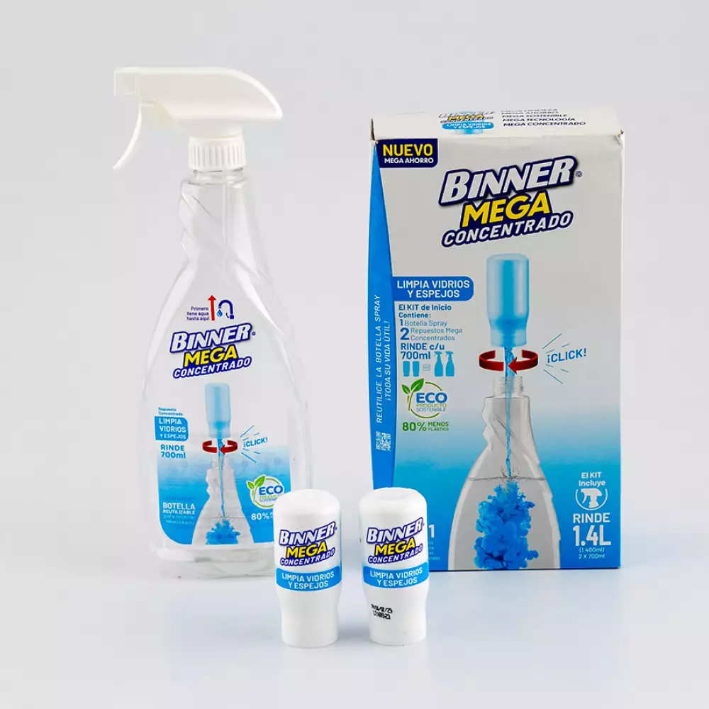 Concentrado Limpiavi Binner Elite 1400 Ml