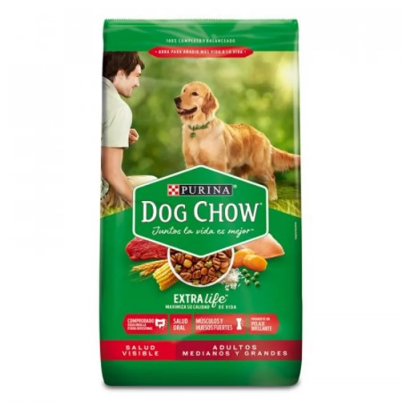 Concentrado Perro Dog Chow 4270 4 Kg Carne Mediana