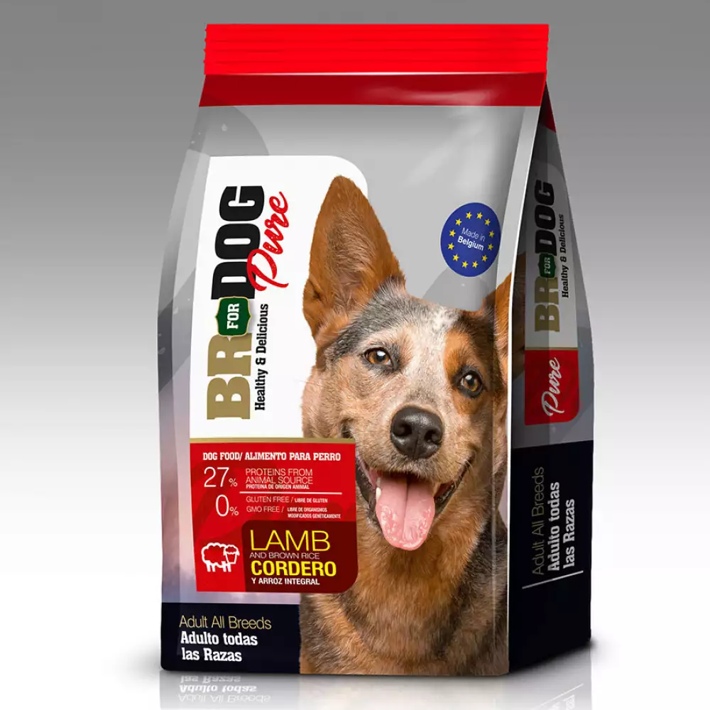 Concentrado Perros BR For Dog Pure Cordero Adulto 10kg