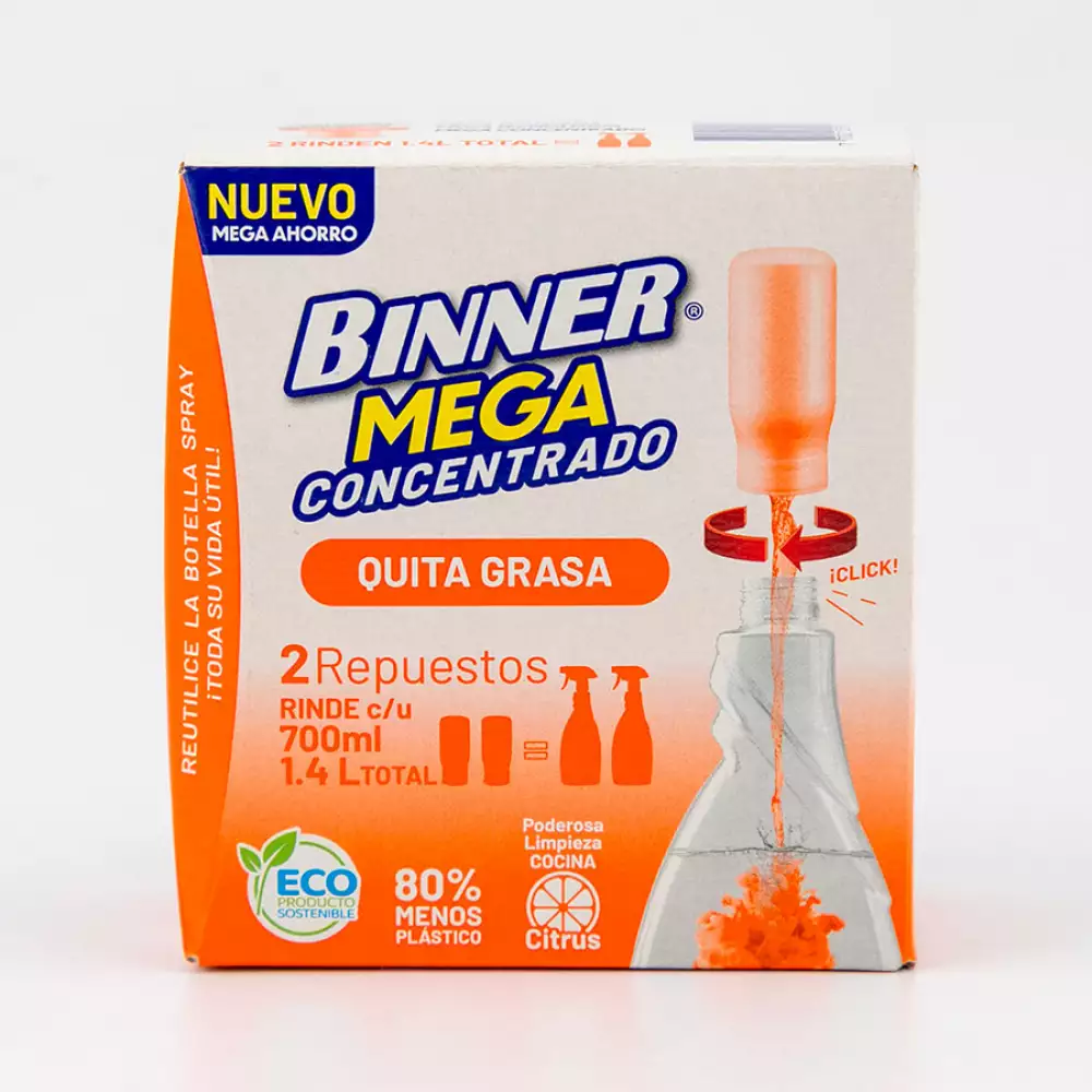 Concentrado Quitagra Binner 208262 Elite 100 Ml 2 Unds 2 Gr