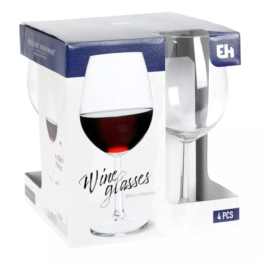 Copa excellent houseware setx4 580ml vino tinto en vidrio cc7000290