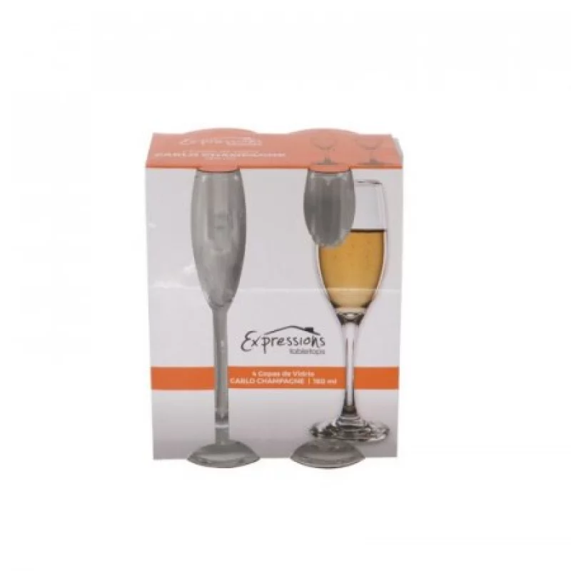 Copa De Vidrio Para Champagne (180 ml)