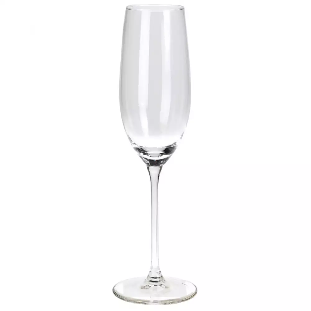 Copa glass collection setx4 210ml champagne en vidrio cc7001520