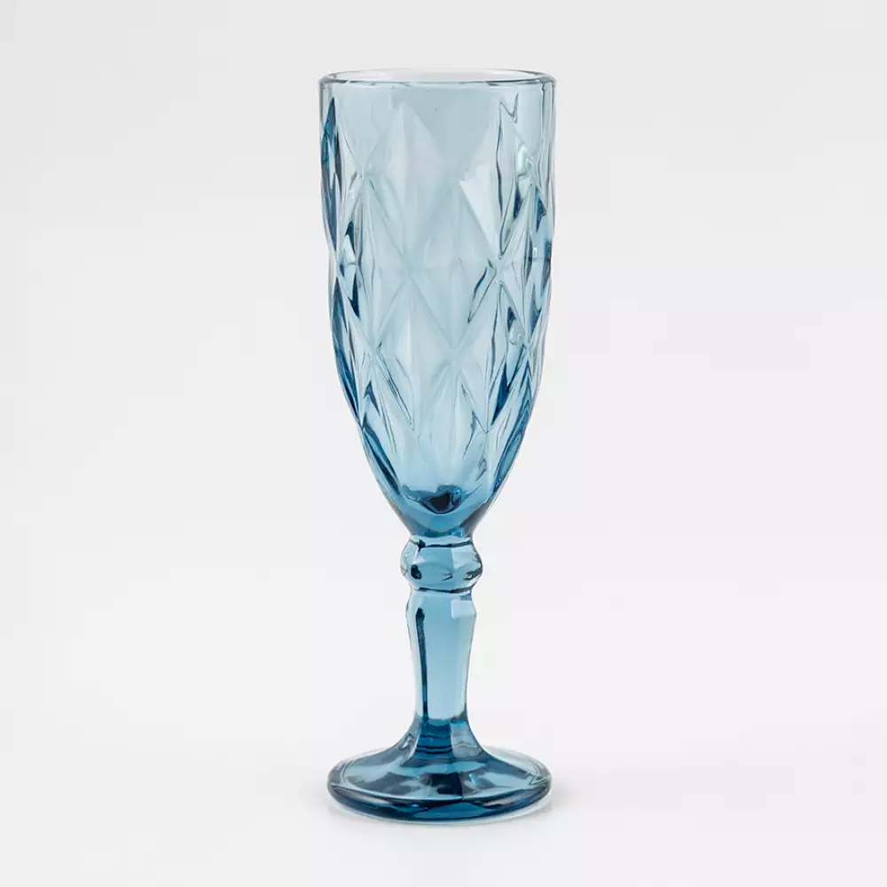 Copa Qing Ping Guo Cm Azul 165 Ml 6 Ud Vidrio P36106C/6Cb