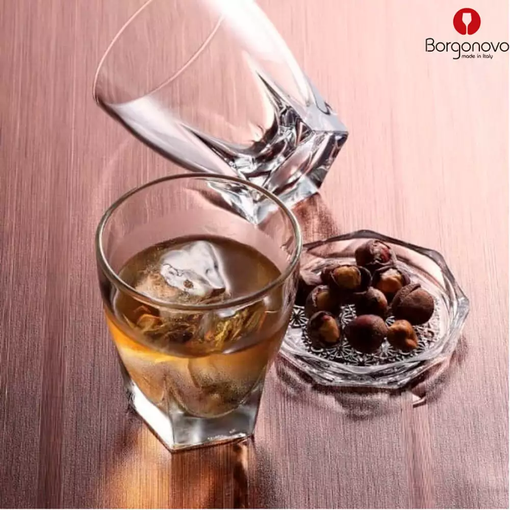 Copa Trago Corto Borgonovo Camelot 60 Ml 4 Pz Vidrio 11088245