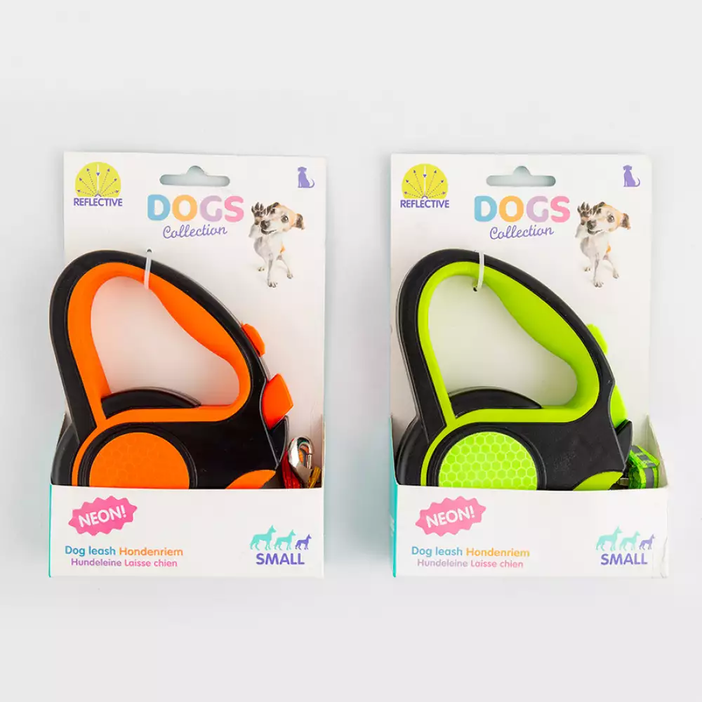 Correa Perro 4917 3Mts Reflectiva Retractil