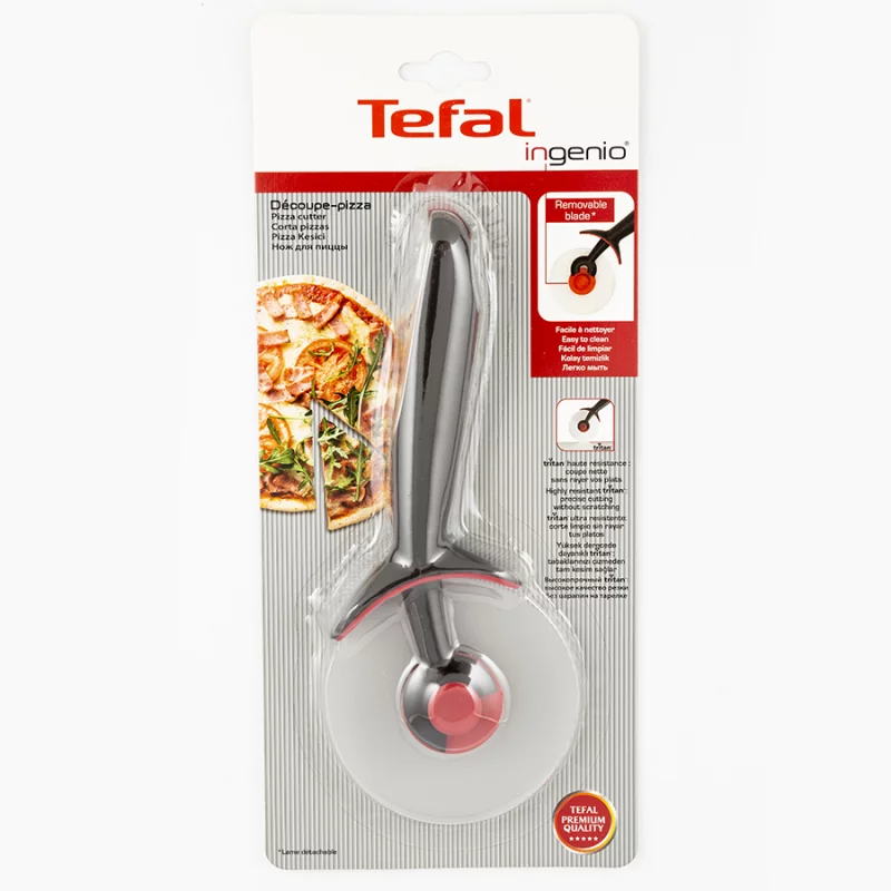 Cortador Tefal Para Pizza En Acero Inoxidable Y Nylon Ingenio 2100