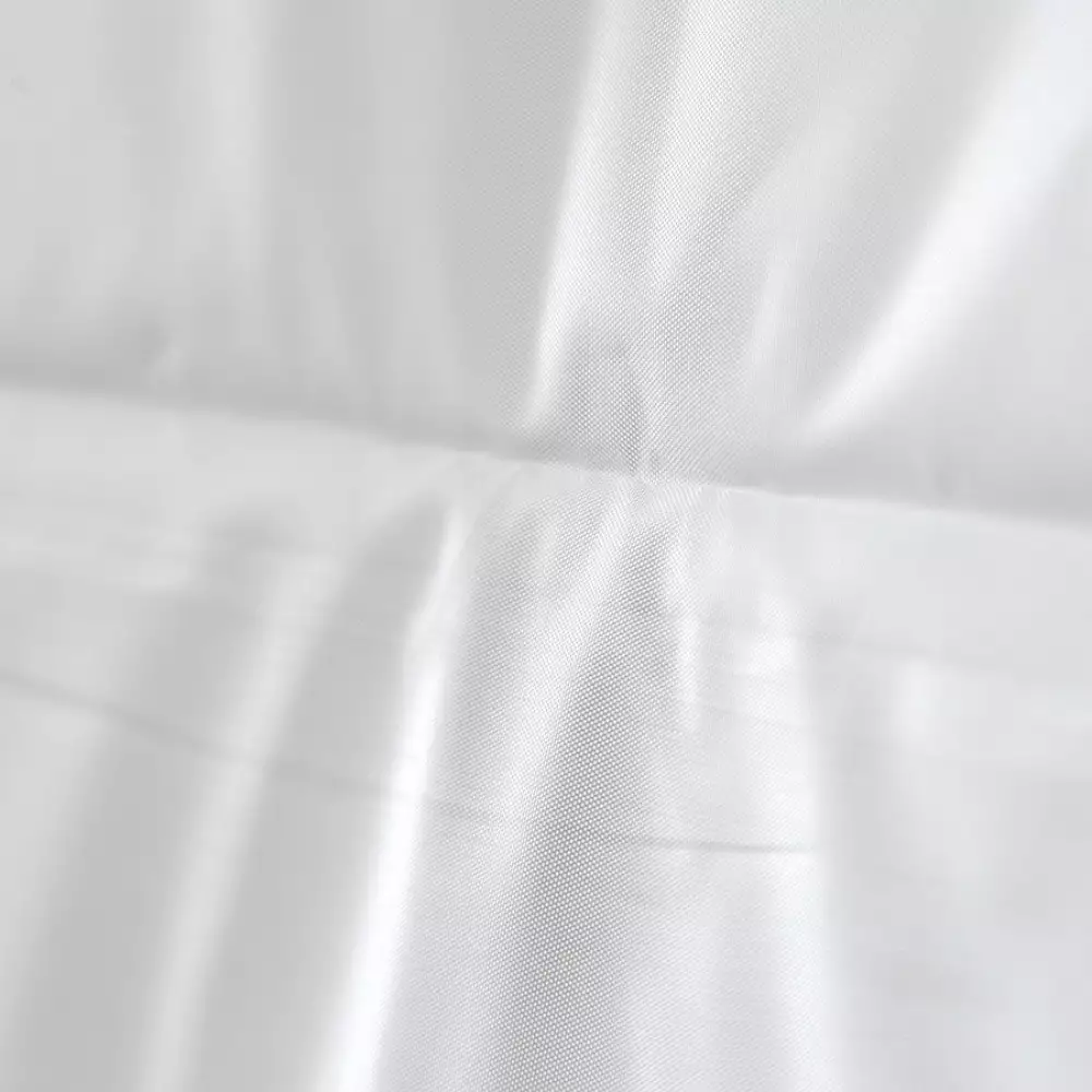 Cortina Bano Expressions 180X180Cm Blanco Polietileno Ge11B00004