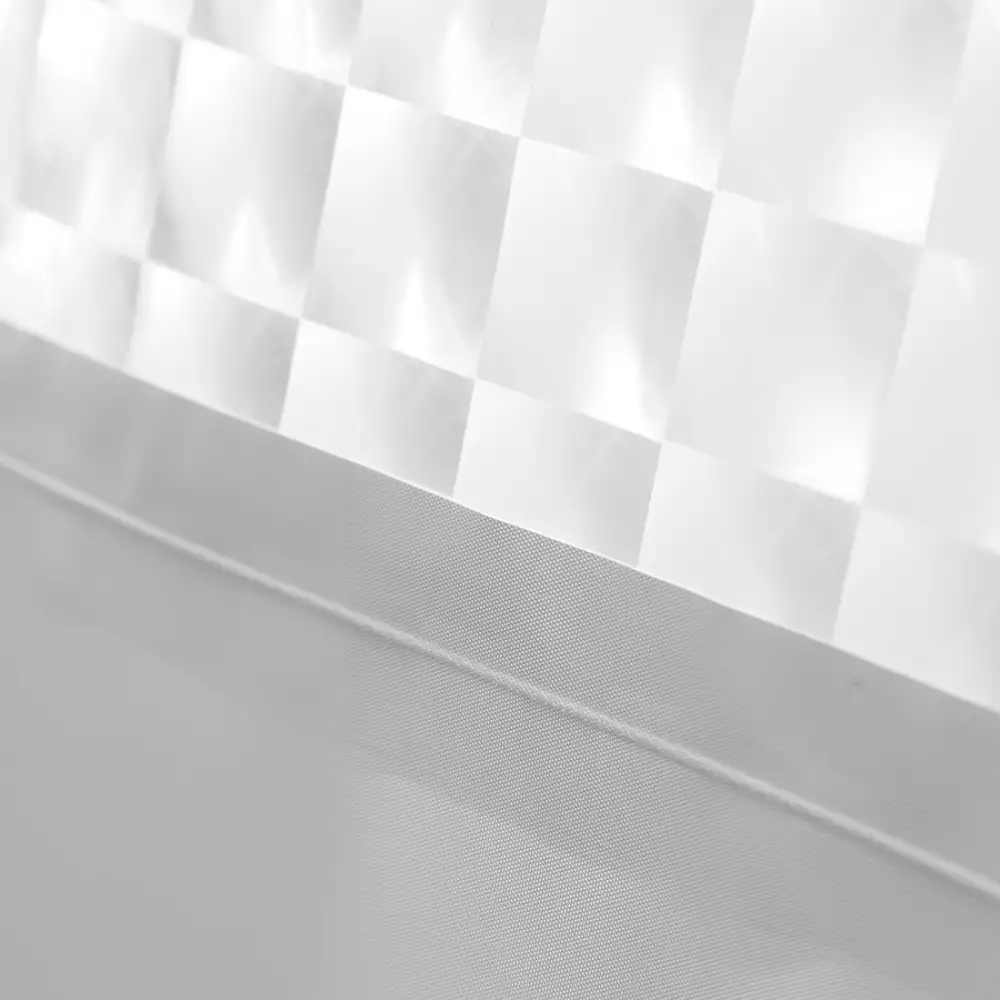 Cortina Bano Expressions 180X200Cm Blanco Polietileno Ge11B00001