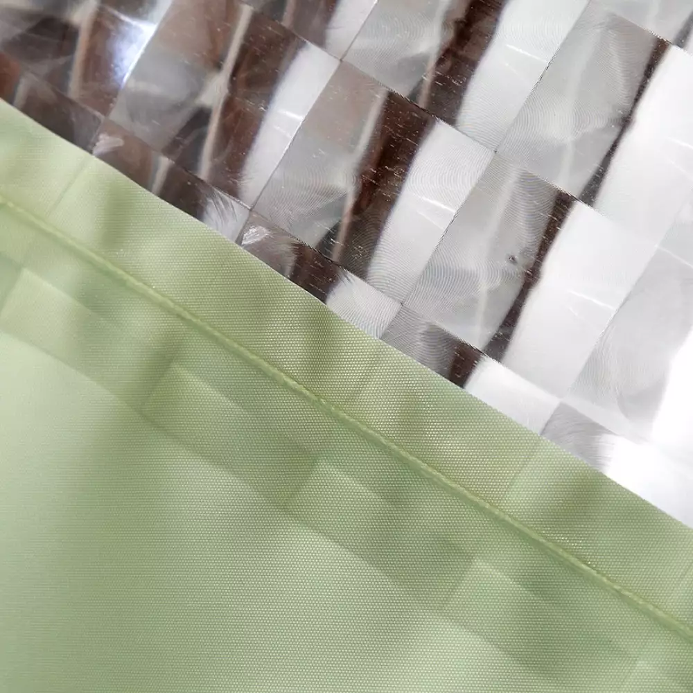 Cortina Bano Expressions 180X200Cm Verde Polietileno Ge11B00002