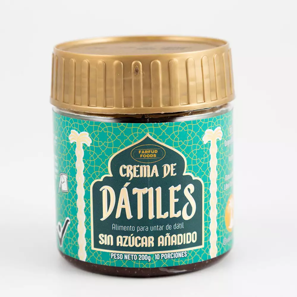 Crema Datil Farfud Food 200 Gr Natural 1425
