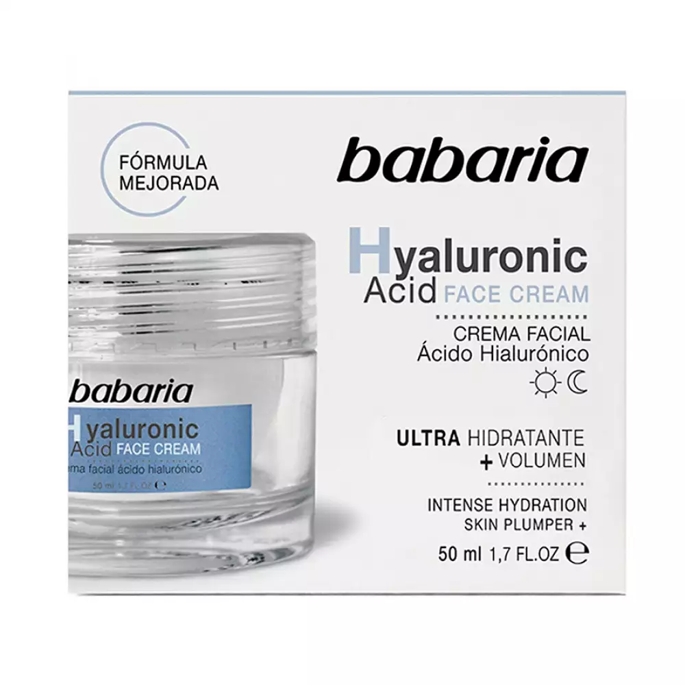 Crema Facial Babaria 31739 Acido Hialuronico  50 M