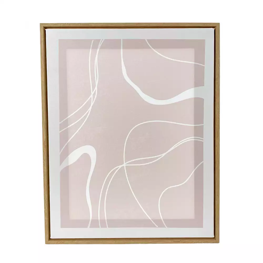 Cuadro Concepts Abstracto Monocromia 40X50Cm Poliester 530-42363 1