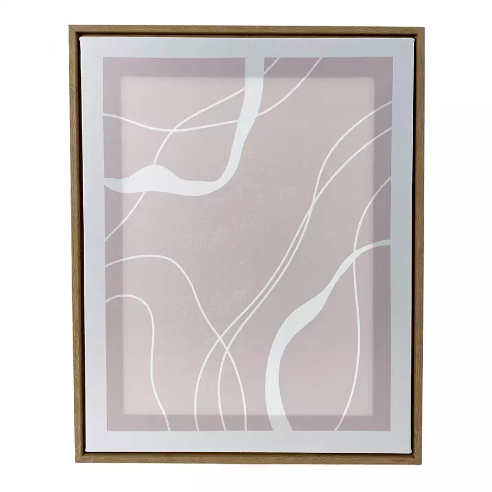 Cuadro Concepts Abstracto Monocromia 40X50Cm Poliester 530-42363