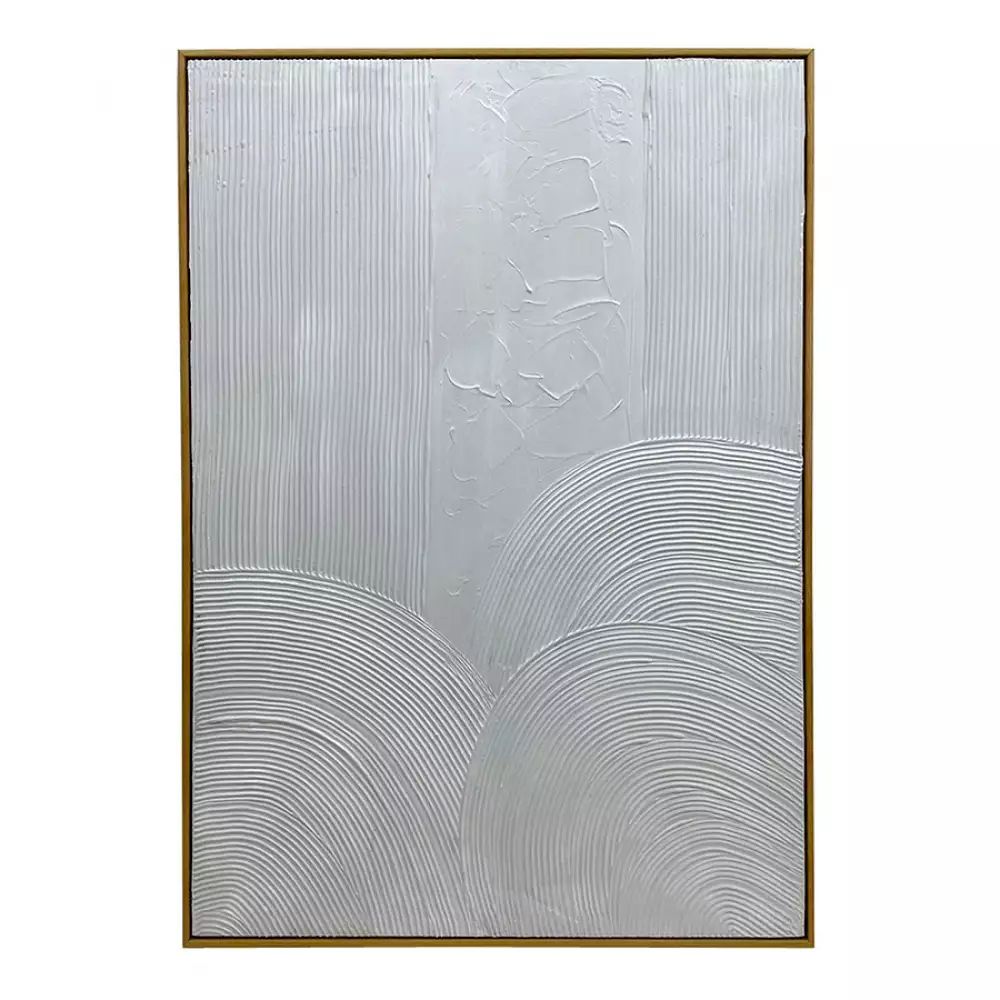 Cuadro concepts jade collection 70x100cm blanco po 1