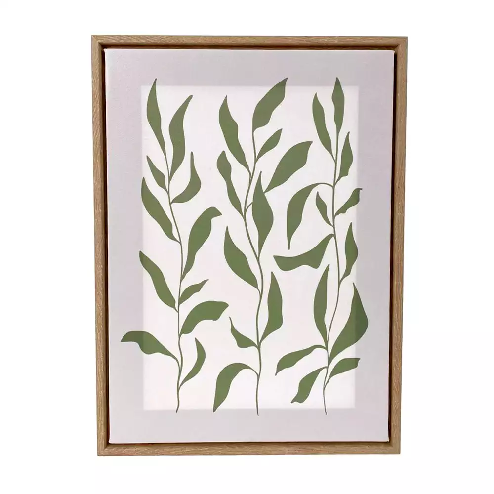 Cuadro Hojas Concepts Savanna 20X40Cm Poliester 530-423633