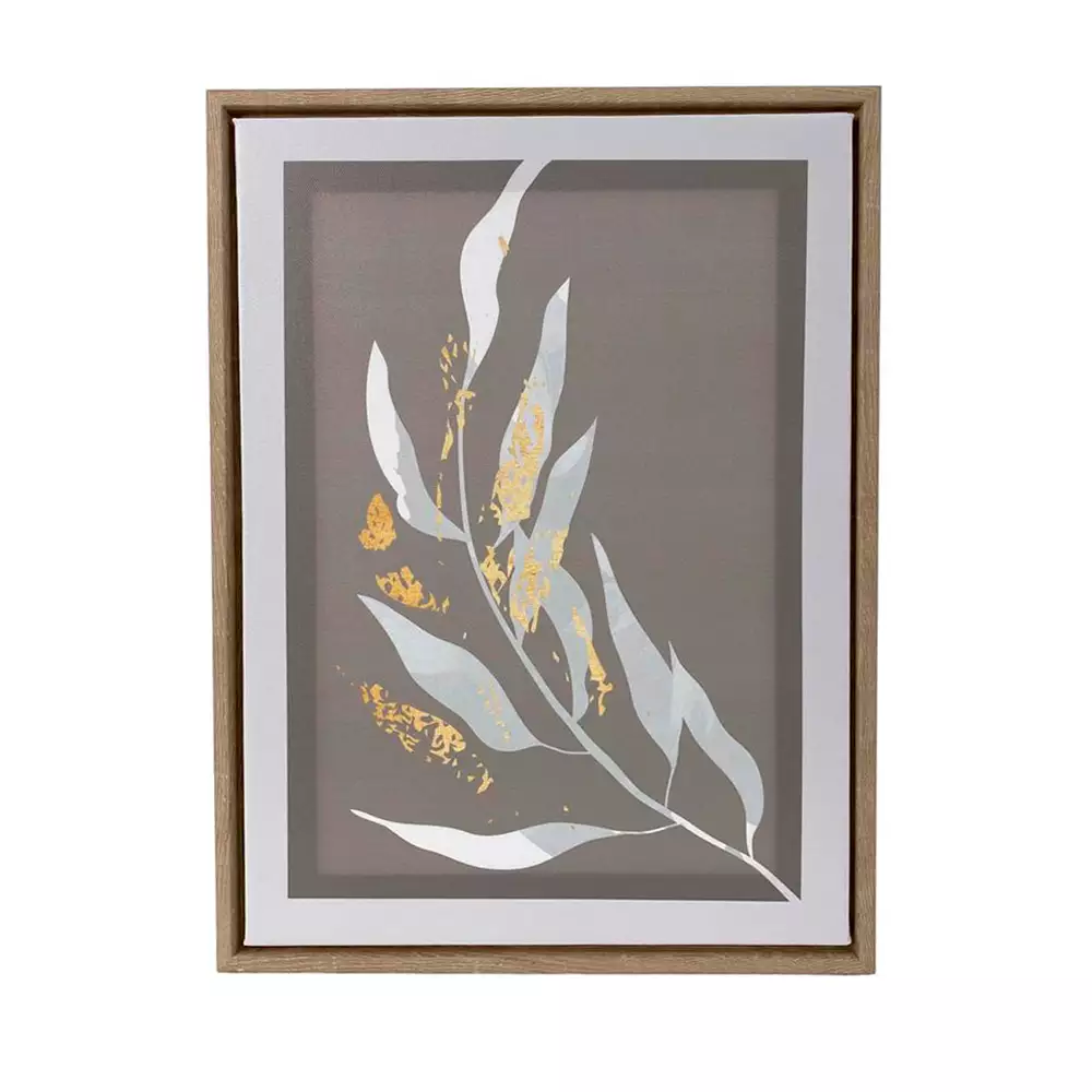 Cuadro Hojas Concepts Savanna 2X40Cm Poliester 530-423631