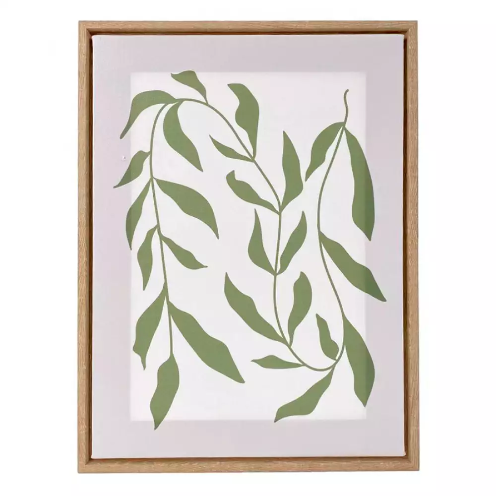 Cuadro Hojas Concepts Savanna 30X40Cm Poliester 530-423634