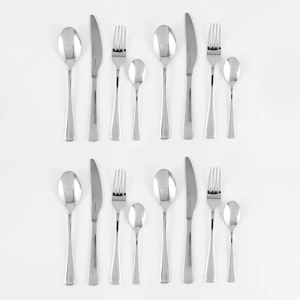 Cubiertos Expressions Silver 16 Pz Acero Aect-173