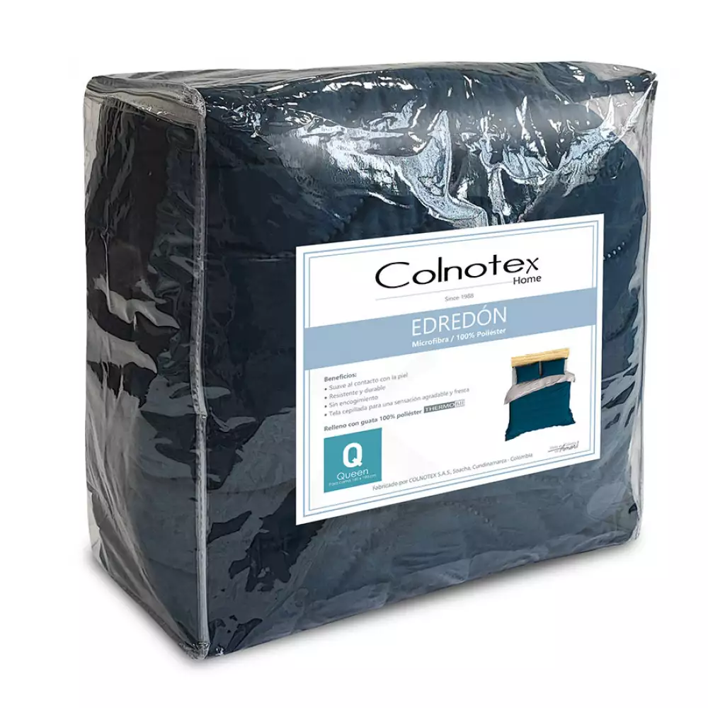 Cubrecama colnotex queen lux 100% poliester